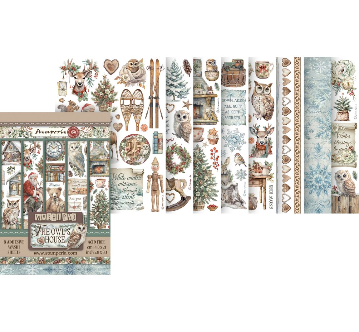 Washi Pad 'The Owl's House'