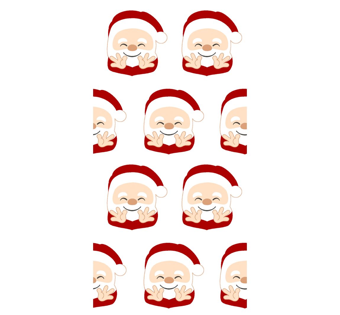 Papiertaschentücher 'Hello Santa'