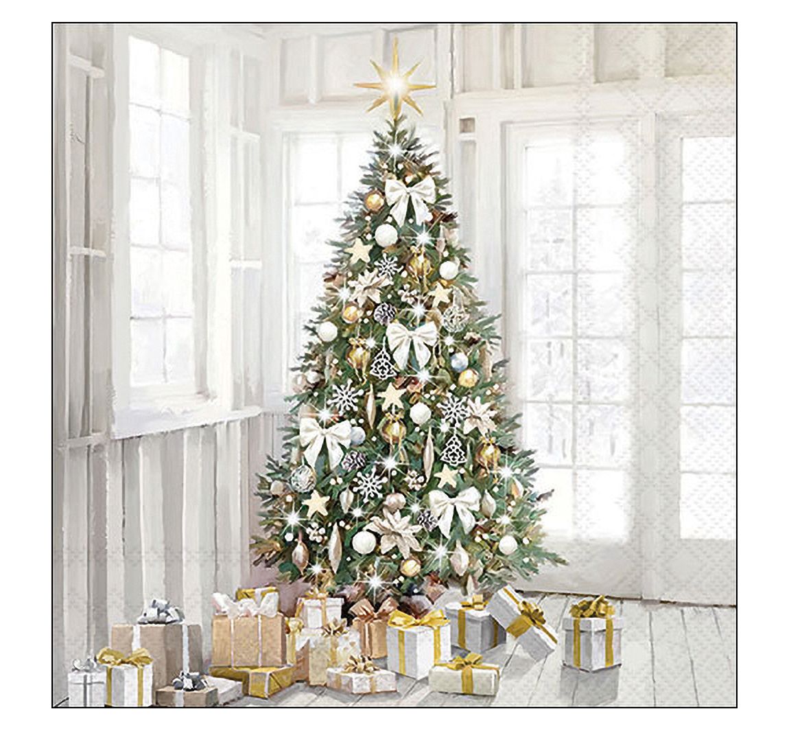 Serviette 'Modern Christmas Tree'