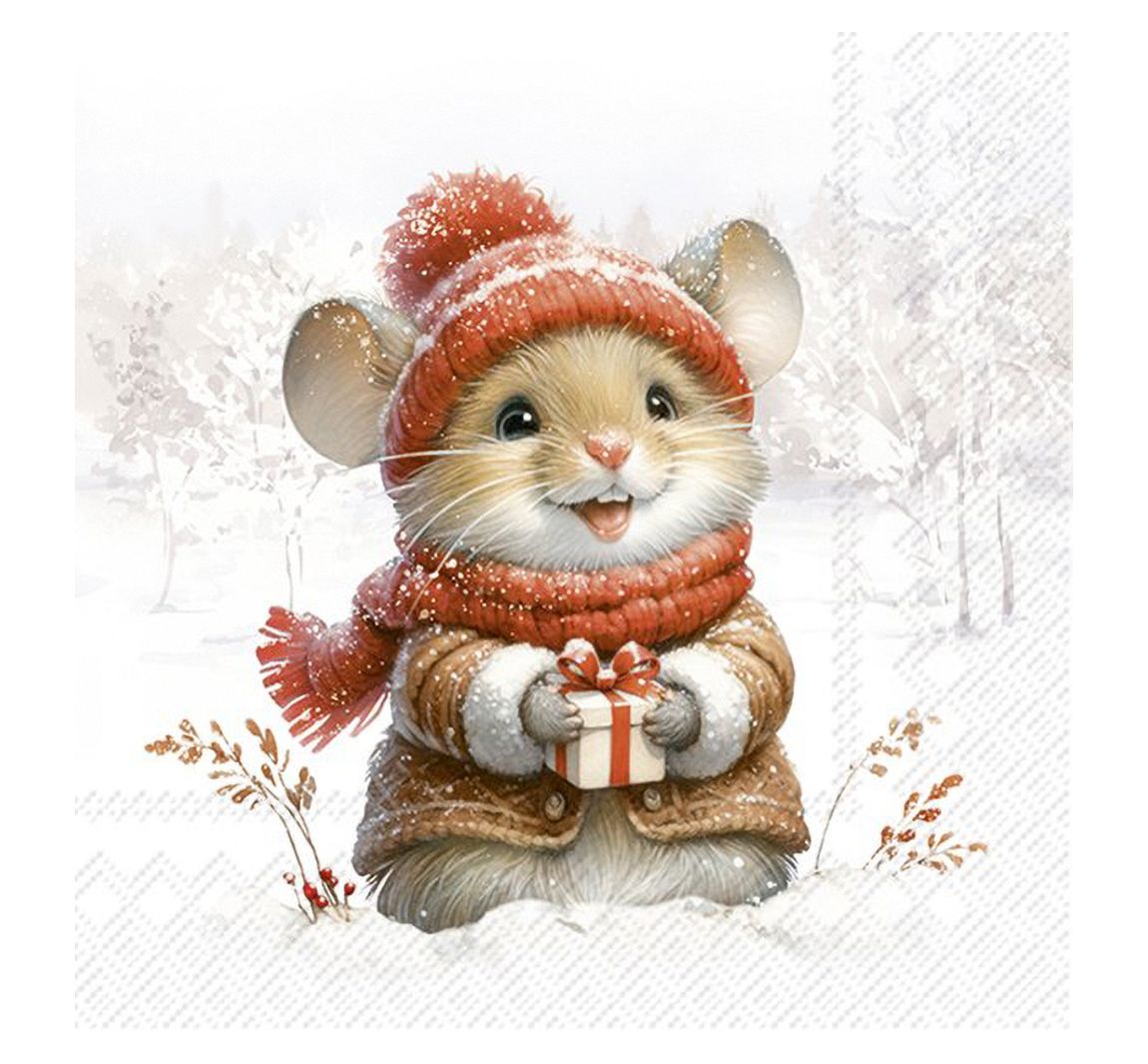 Serviette 'Geschenk für Dich'