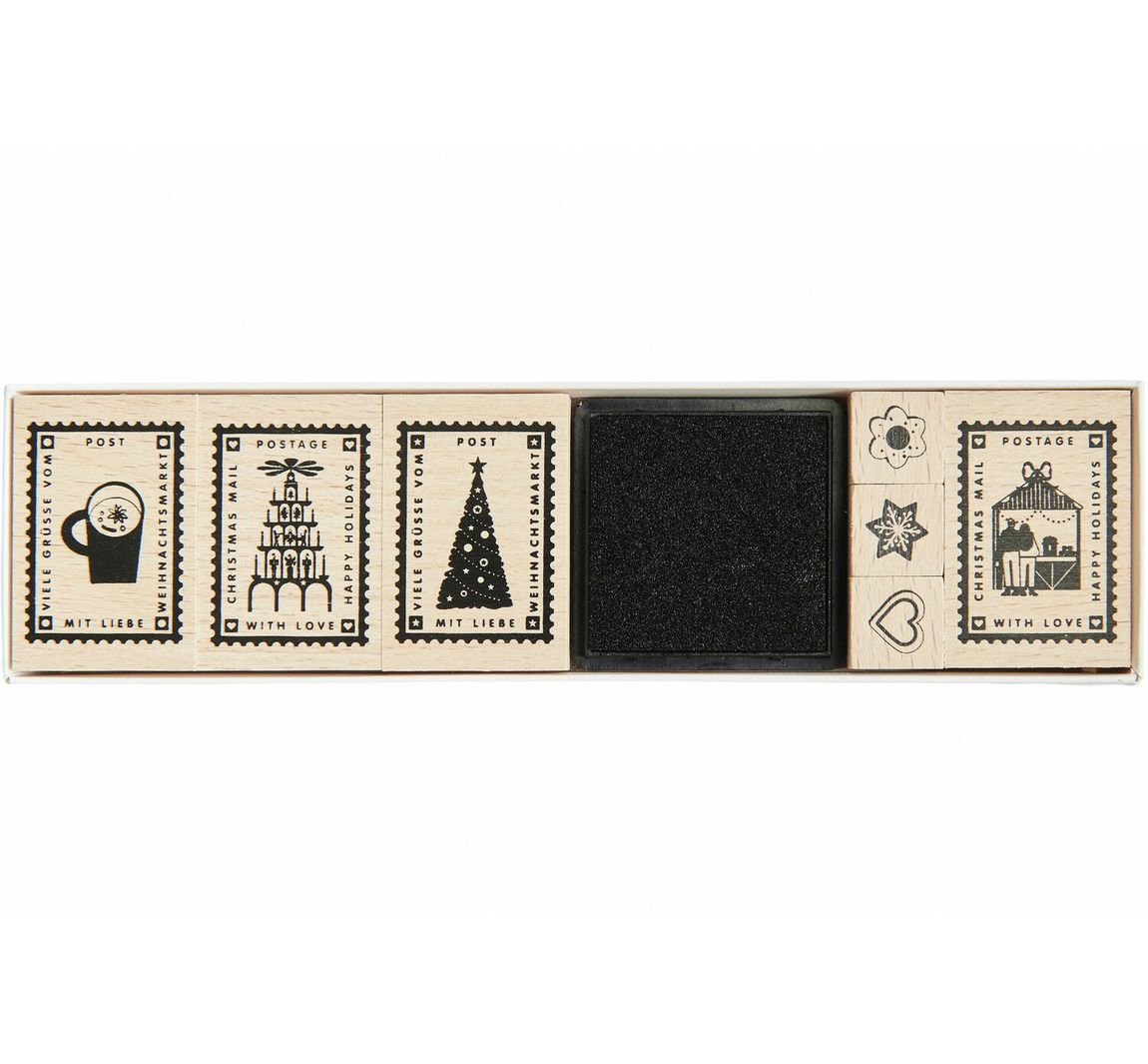 Stempel-Set 'Weihnachtspost'