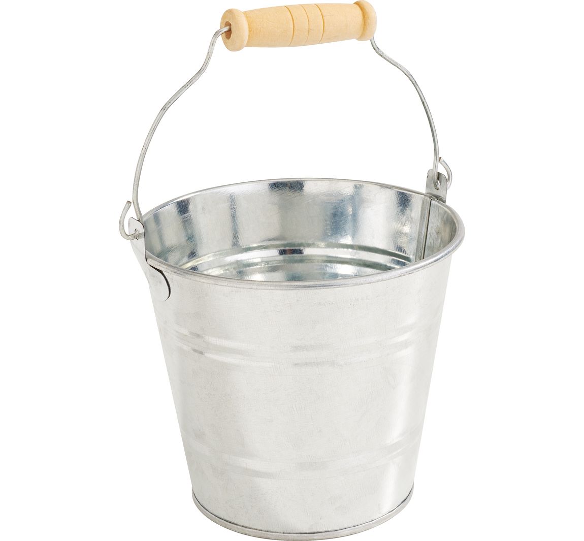 Metall-Topf mit Henkel