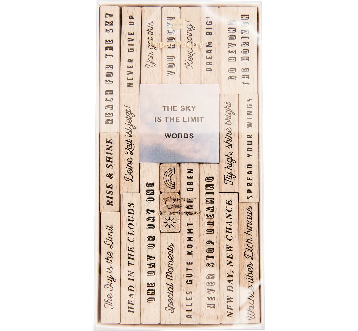 XL Stempel-Set 'The Sky is the Limit'