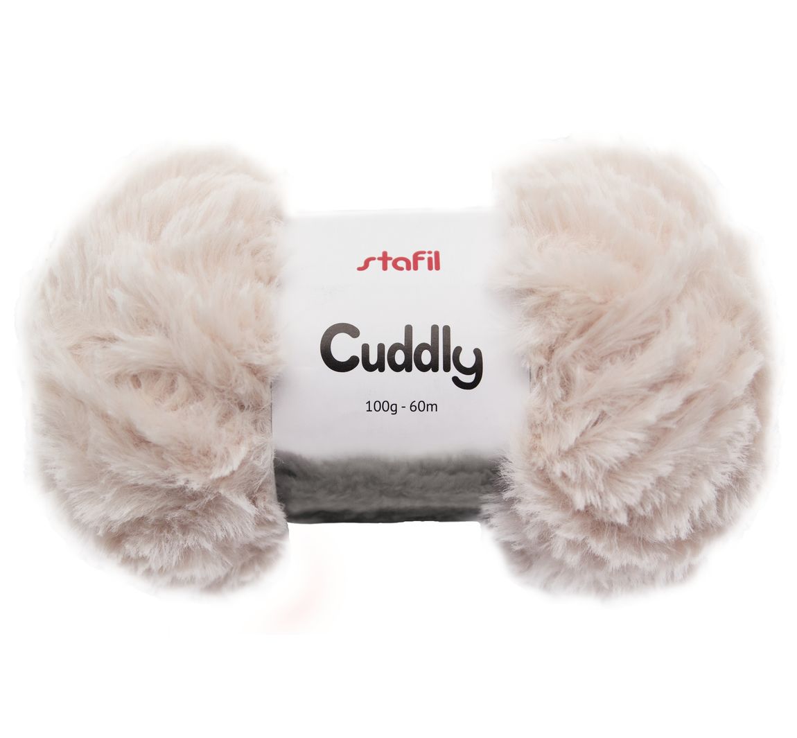Wolle 'Cuddly' - Weiß