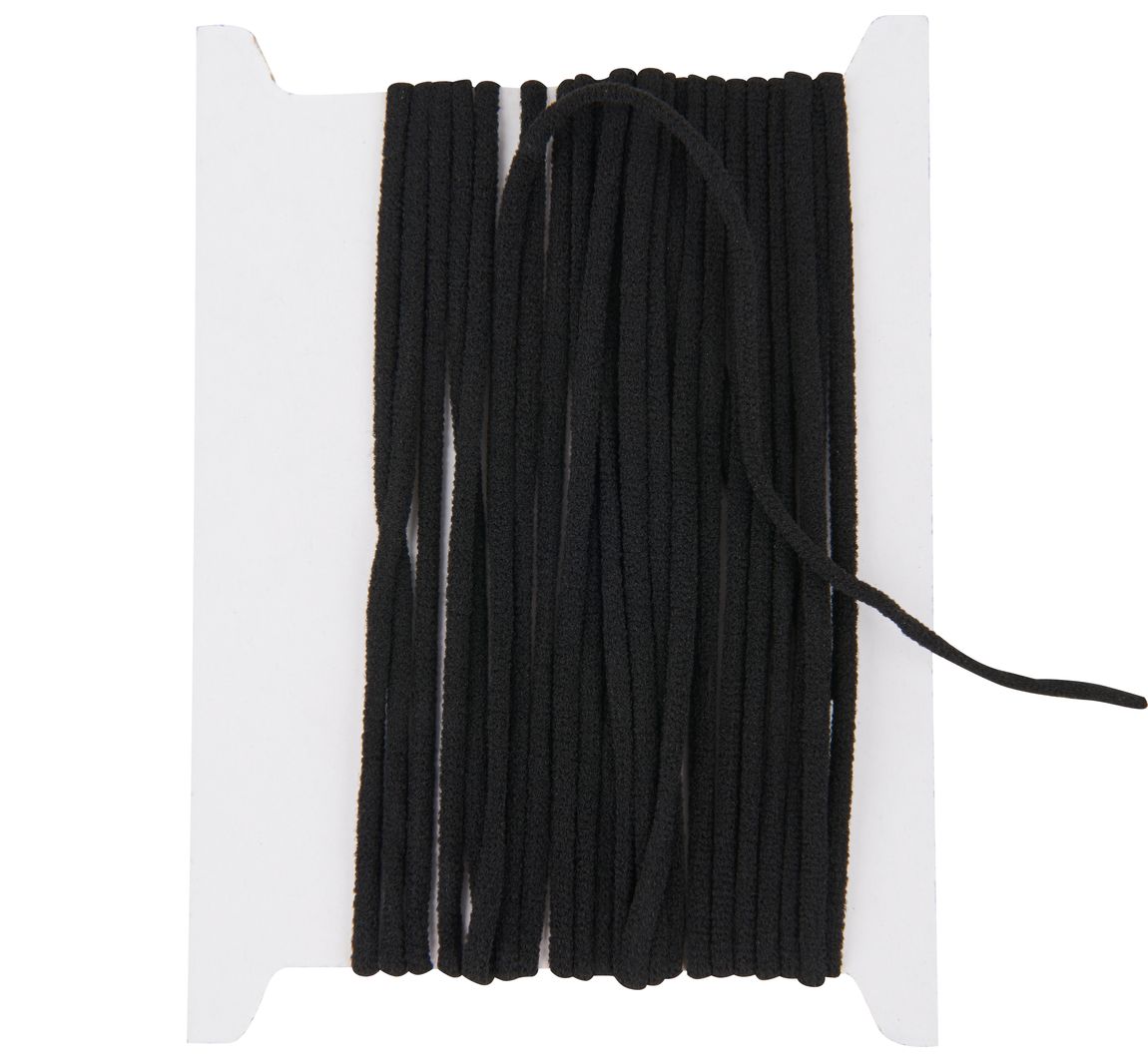 VBS Elastikband, 2,5 mm breit - Schwarz