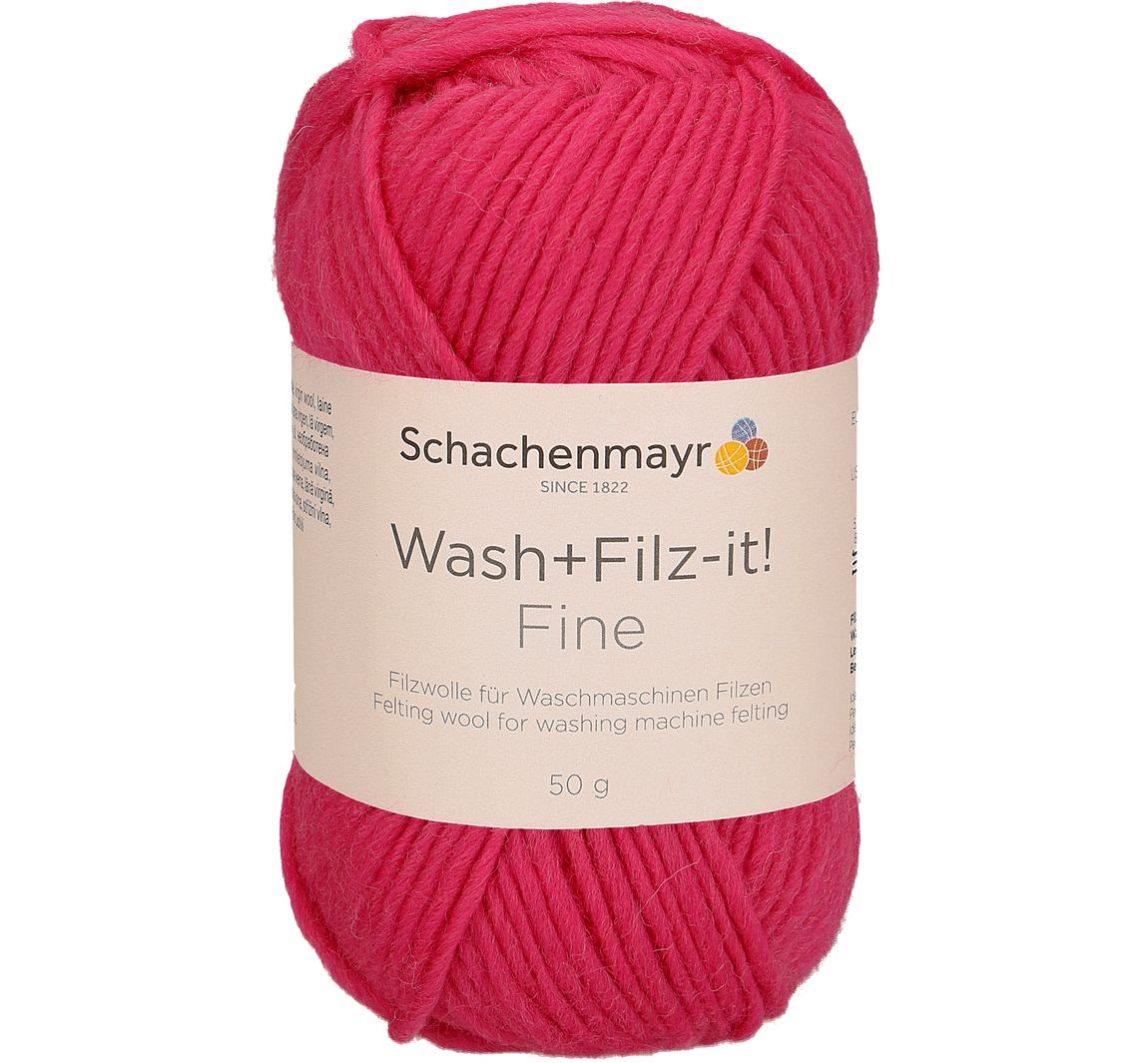 Schachenmayr Wash + Filz-it! Fine, 50 g, ca. 100 m - Pink