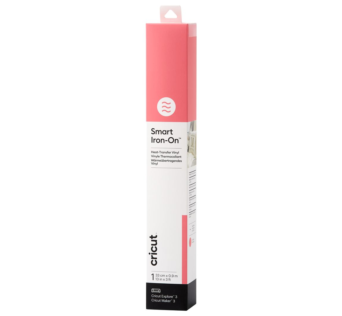 Cricut Aufbügelfolie 'Smart Iron-on', 33 x 90 cm - Pink