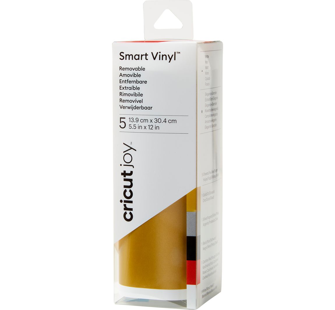 Cricut Joy Selbstklebende Vinylfolie 'Smart Vinyl - Elegance' - Removable