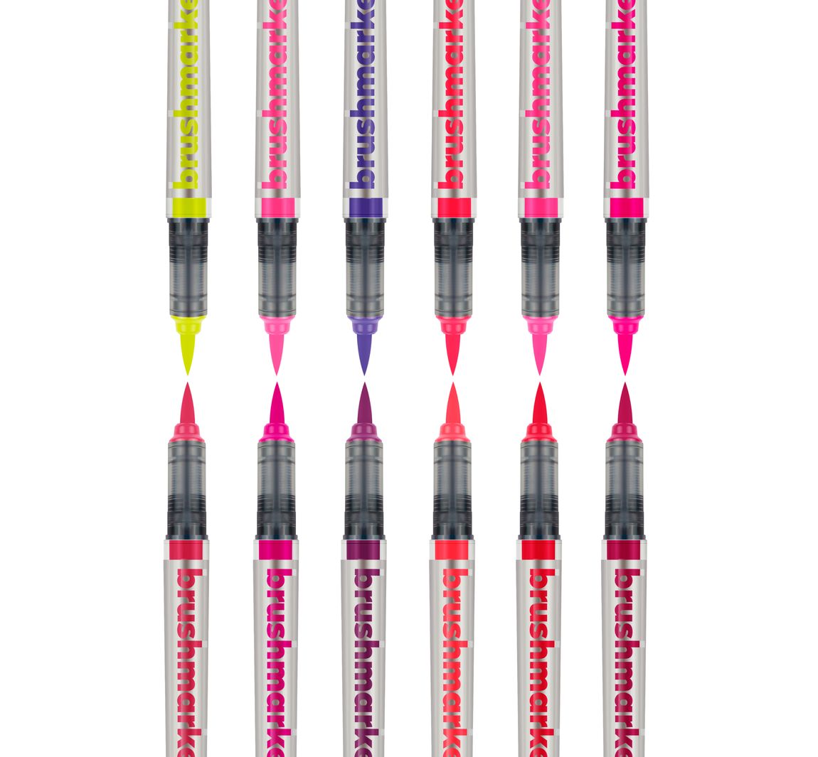 Karin Brushmarker PRO Set, 12 Farben - Flower Colors