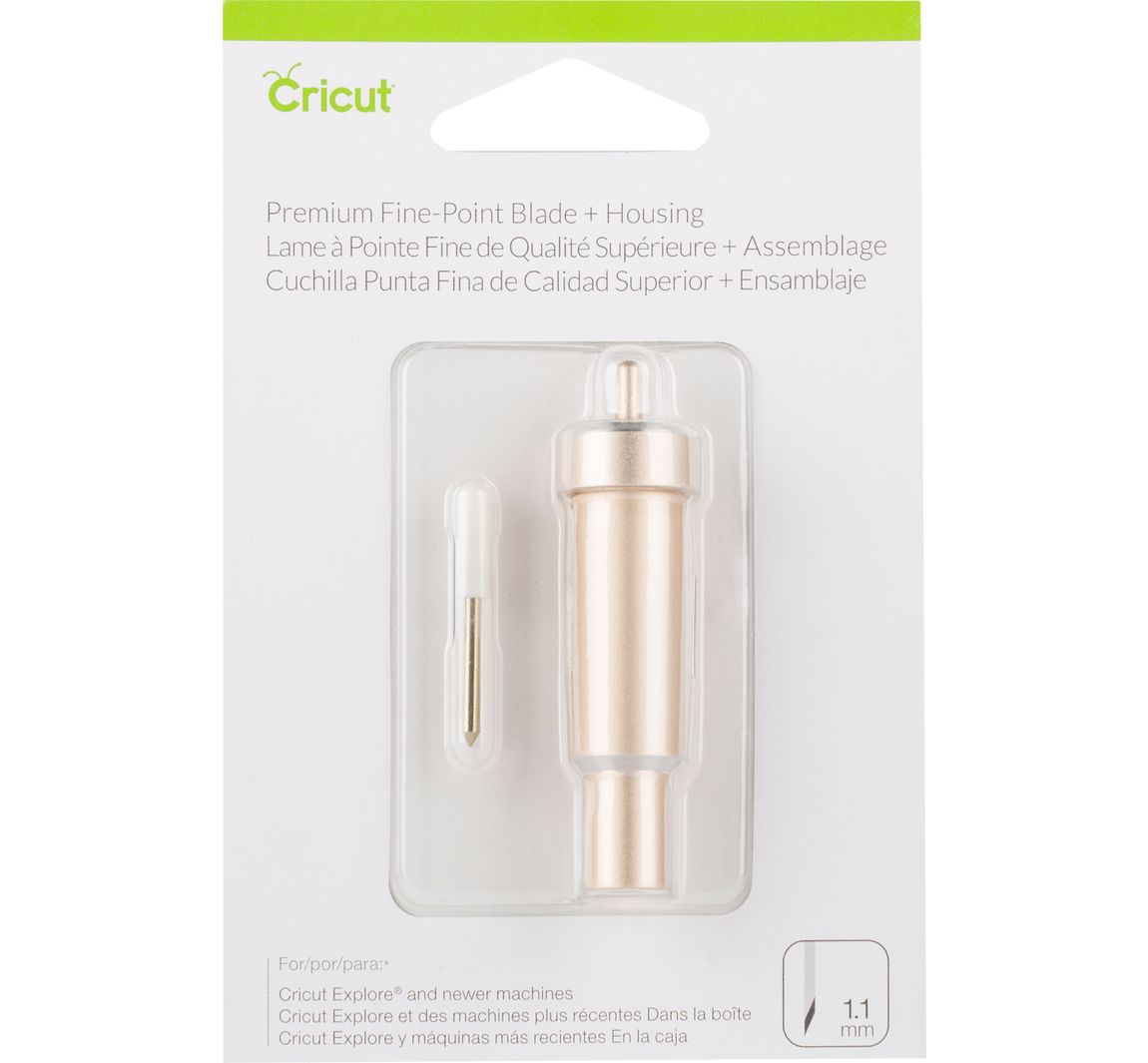 Cricut Messer 'Premium Fine-Point' - mit Klingengehäuse/Halter