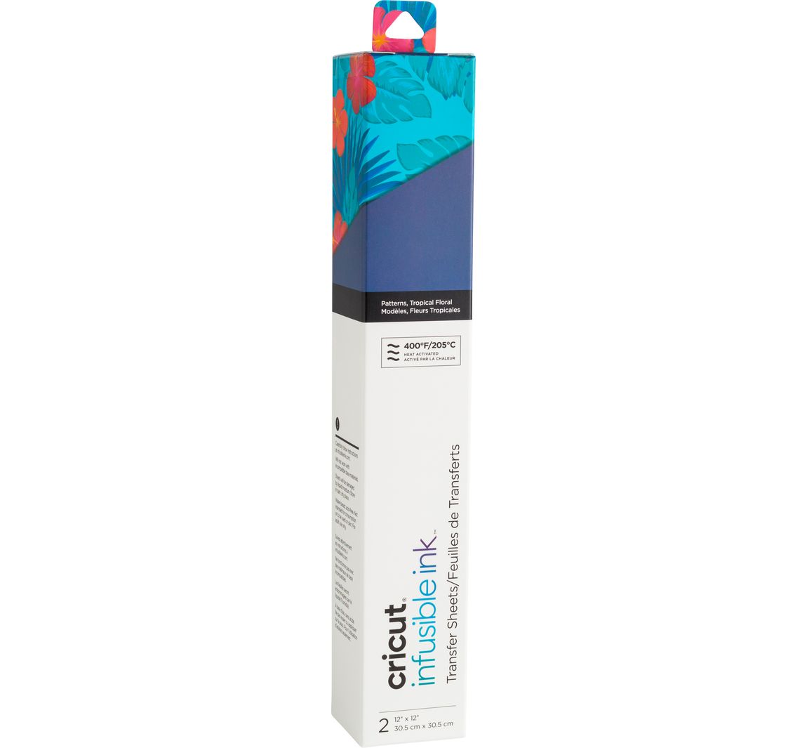 Cricut Motiv Transferbogen 'Infusible Ink', 30,5 x 30,5 cm - Tropical