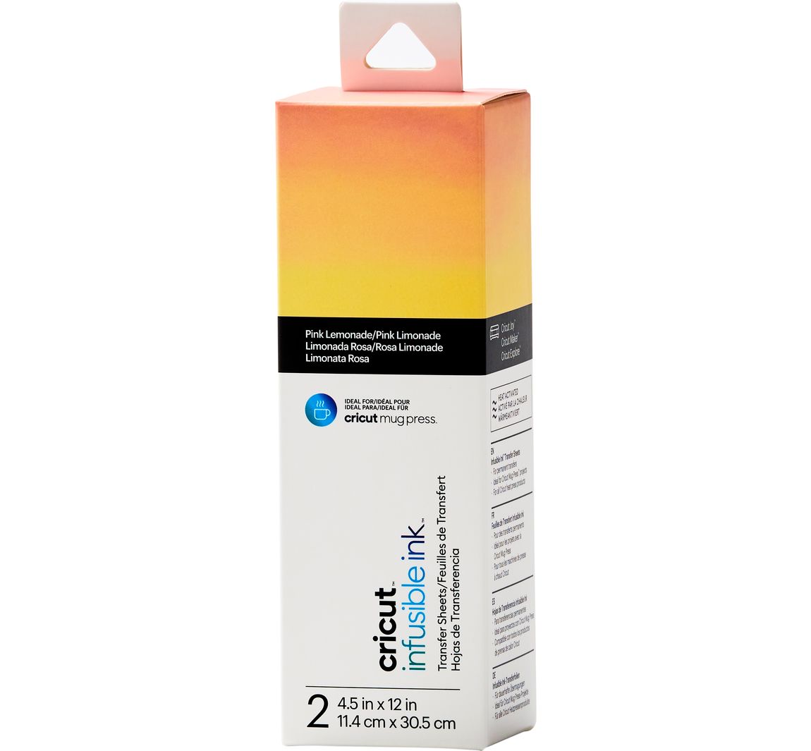 Cricut Motiv Transferbogen 'Infusible Ink', 11,4 x 30,5 cm - Pink Lemonade