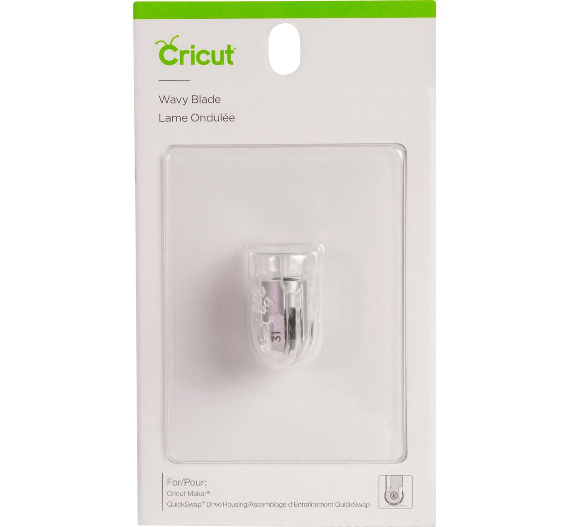 Cricut Werkzeug 'Quickswap Tool - Wavy Blade Tip', Wellenförmige Klinge - 1 Ersatzspitze