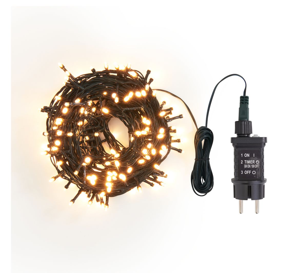 Outdoor Mini-LED-Lichterkette - 180 LEDs