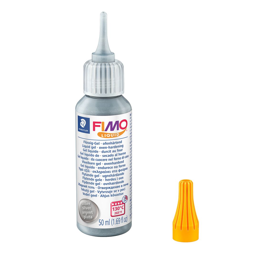 FIMO Liquid 8051 Flüssig-Gel, 50 ml - Silber