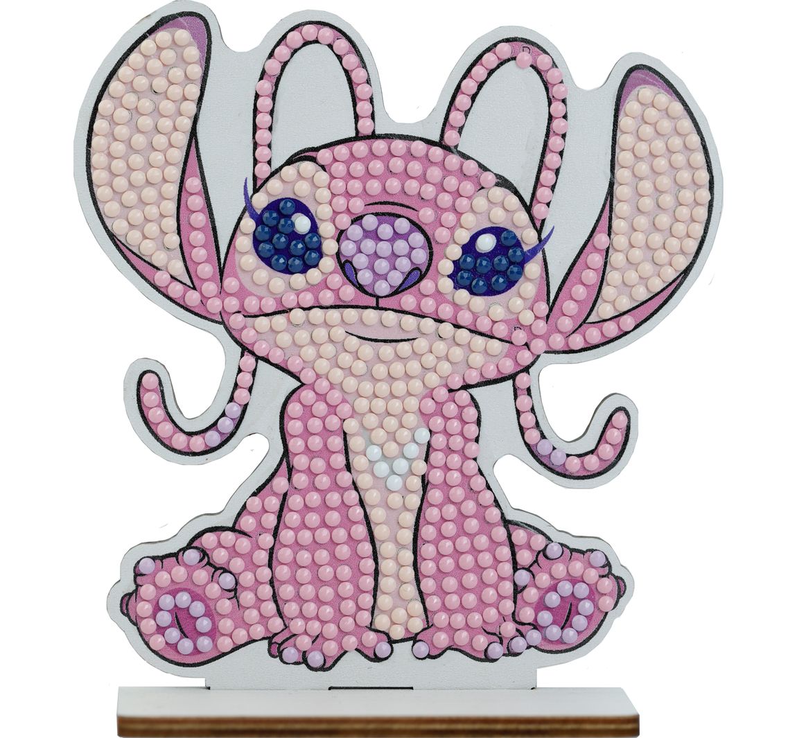 Diamond Painting 'Crystal Art Buddy', 11 x 8 cm - Angel