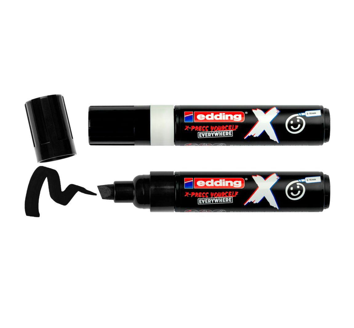 edding 6900 X Multimarker 2er-Set - Black & White