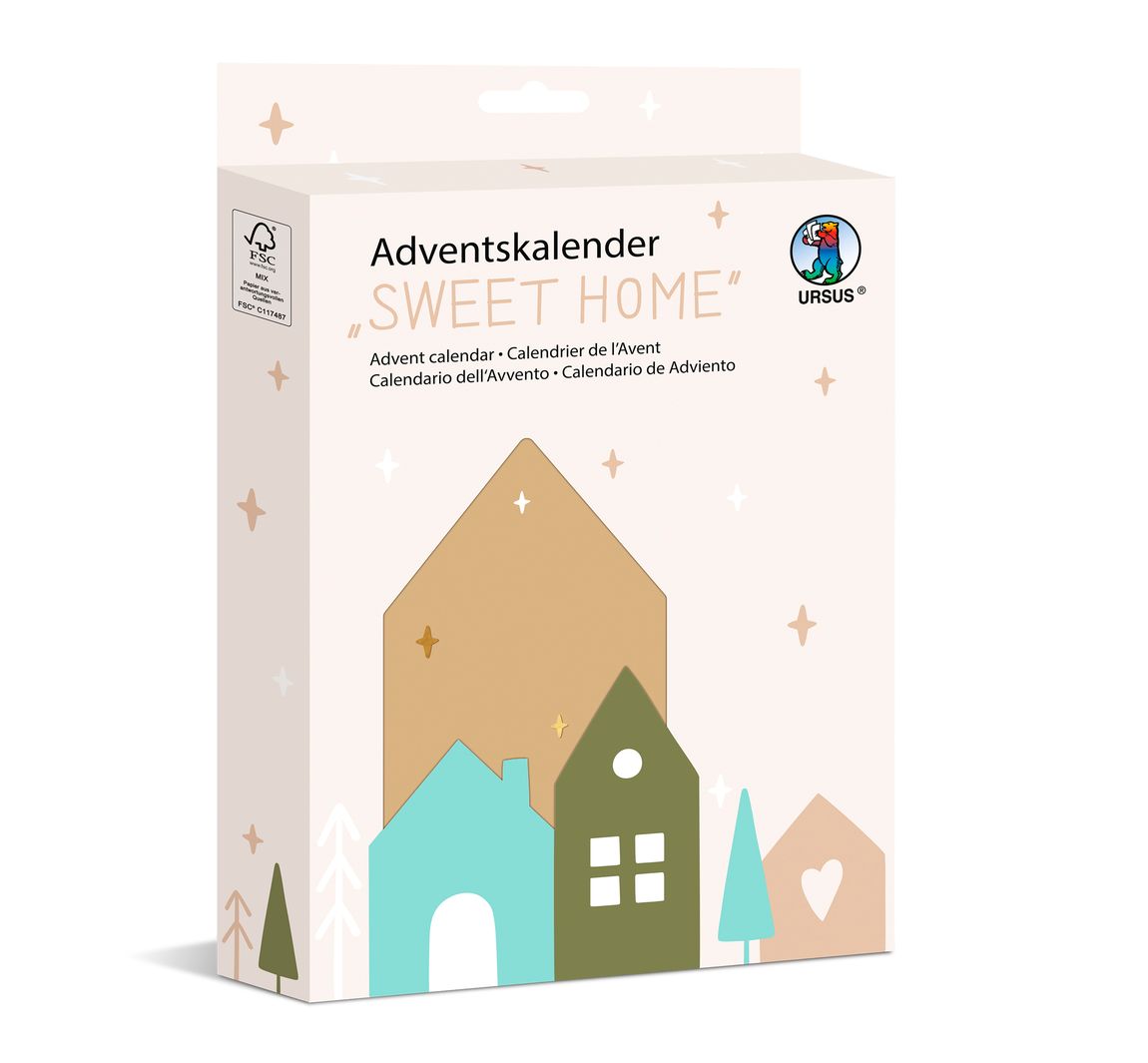 Adventskalender-Set - Sweet home
