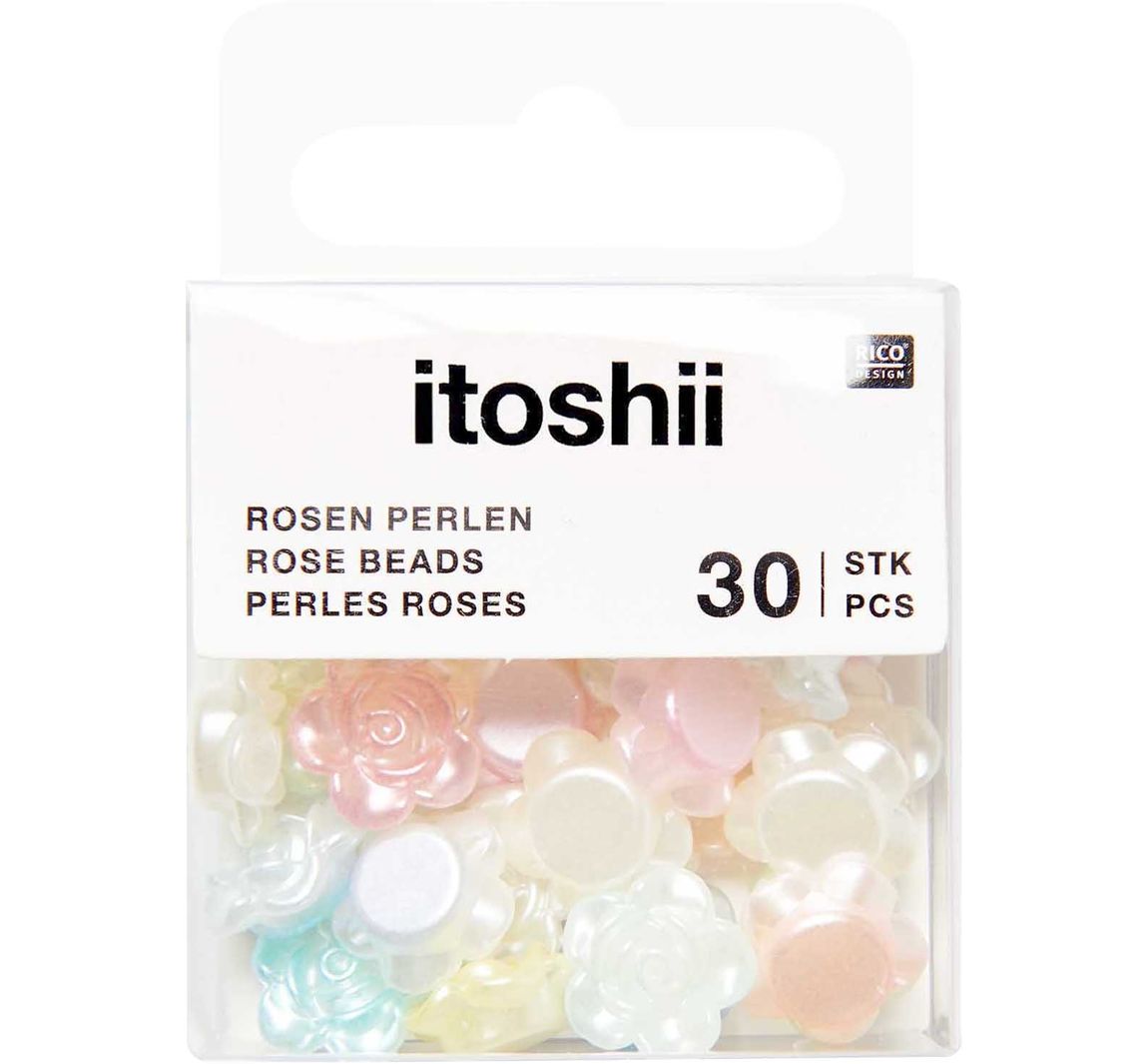 itoshii Perlen, Rosen - Rainbow Pearl Mix