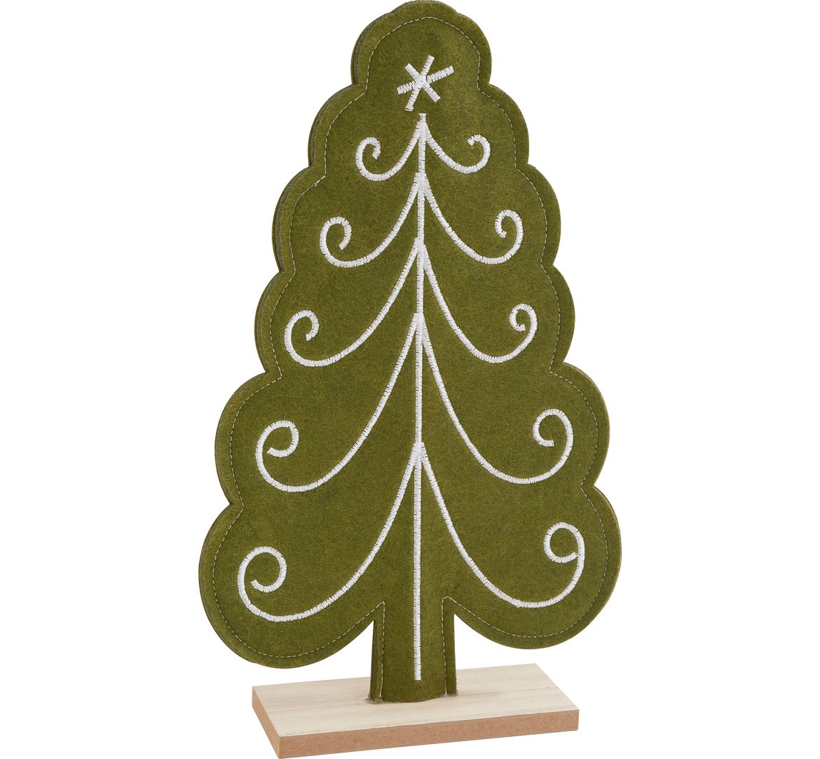 VBS Filzständer 'Weihnachtsbaum' - Grün