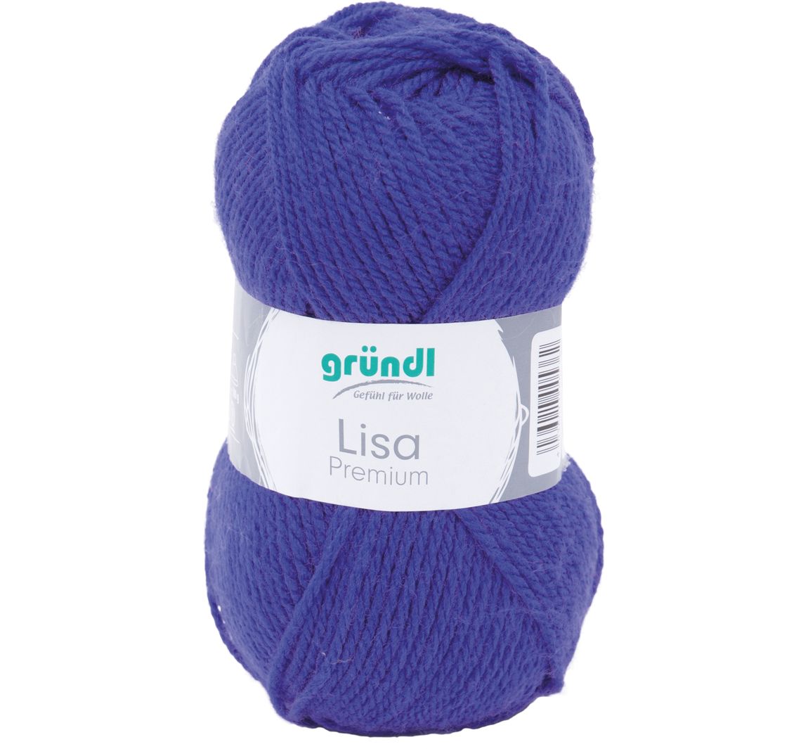 Wolle 'Lisa' - Dunkellila