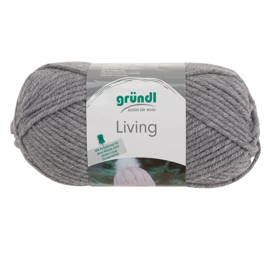 Wolle Living - Mittelgrau