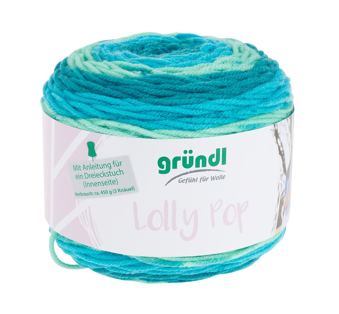 Gründl Wolle 'Lolly Pop' - Frosty Swirl, Farbe 10