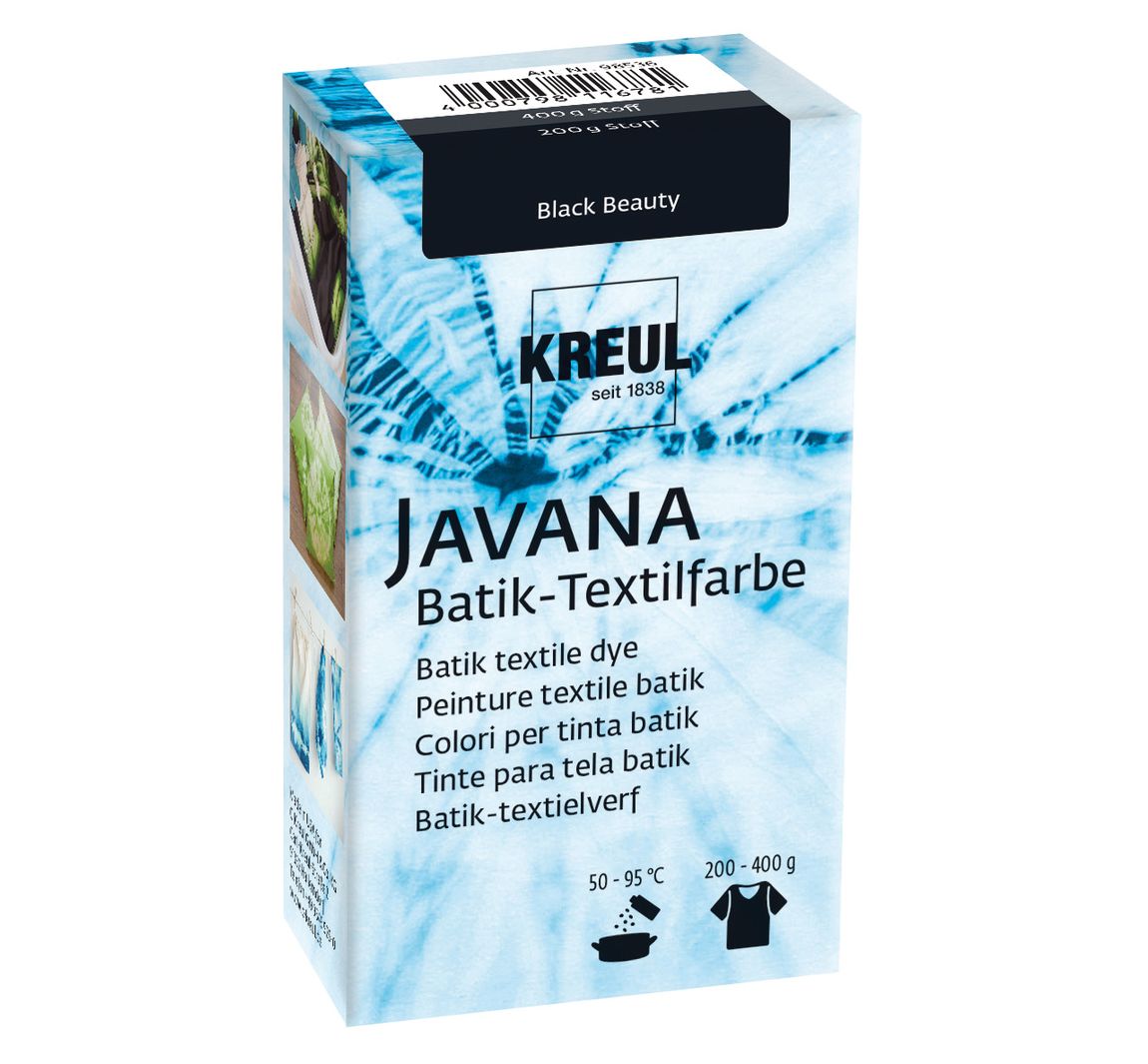 KREUL Javana Batik-Textilfarbe - Black Beauty
