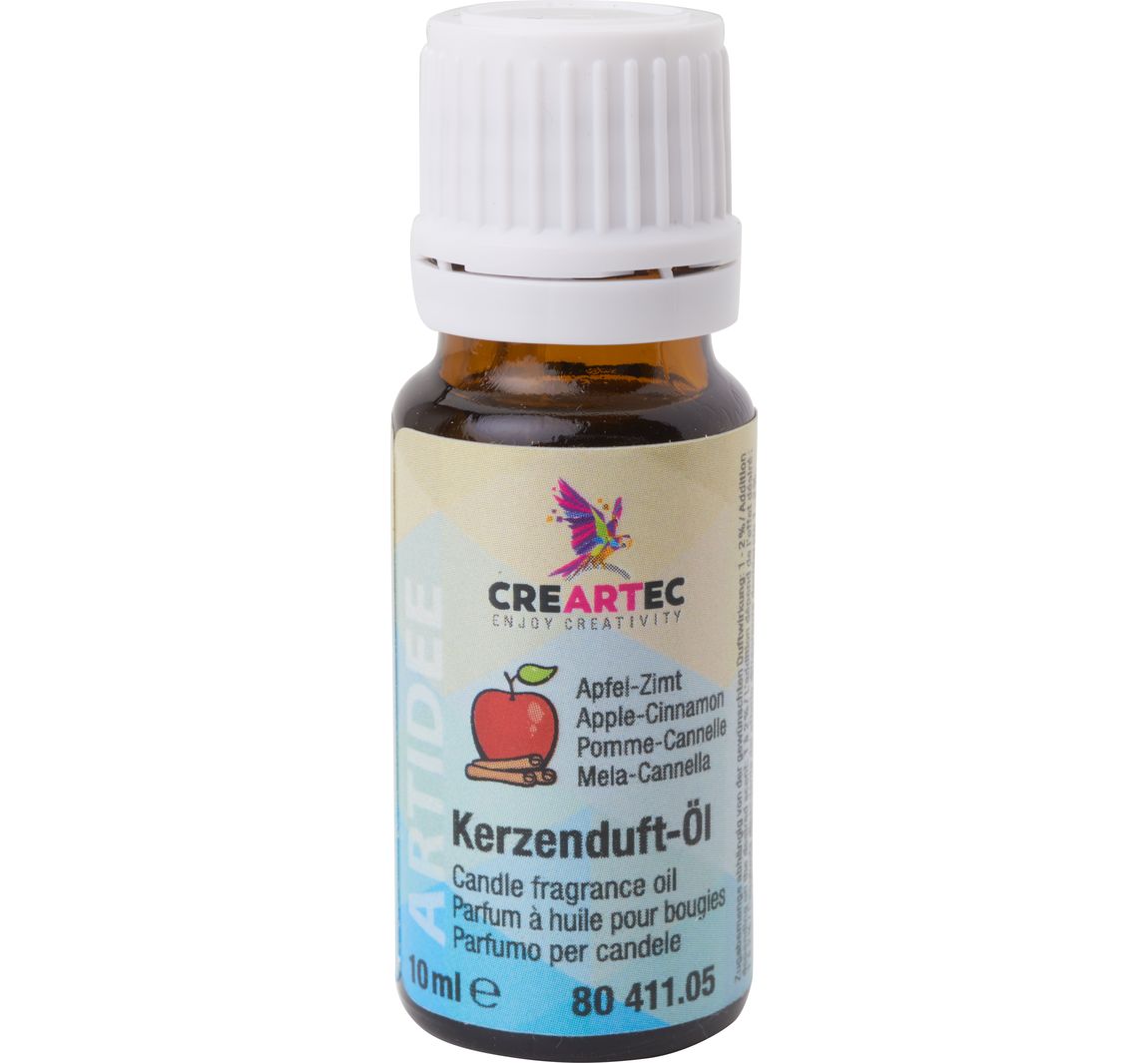 Kerzenduft-Öl, 10 ml - Apfel-Zimt