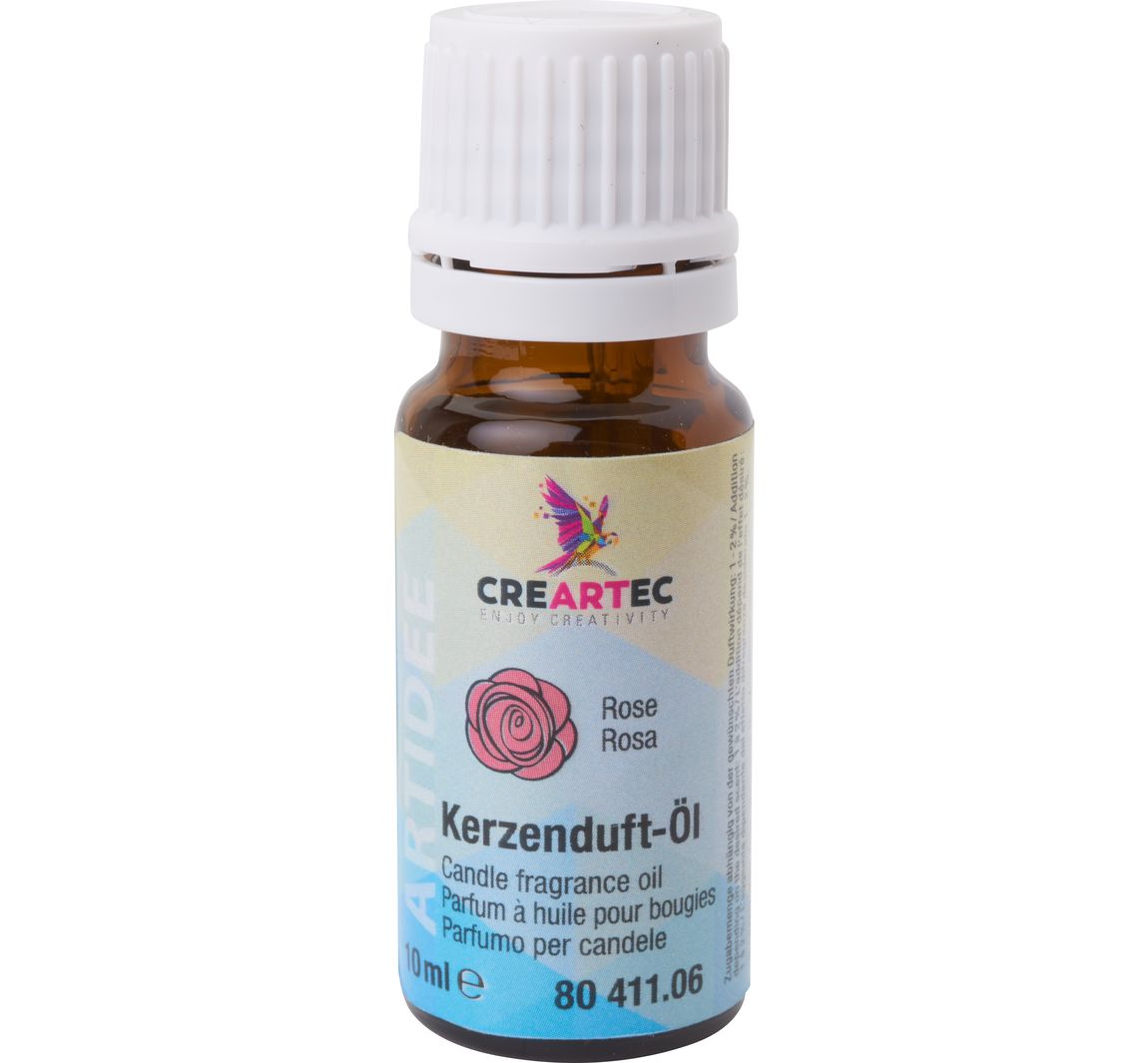 Kerzenduft-Öl, 10 ml - Rose