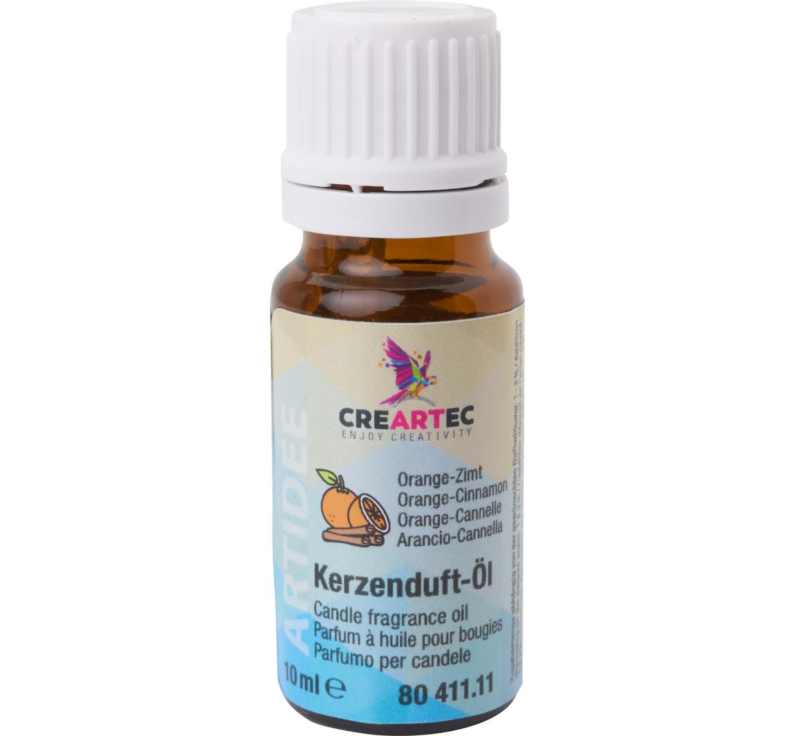 Kerzenduft-Öl, 10 ml - Orange & Zimt