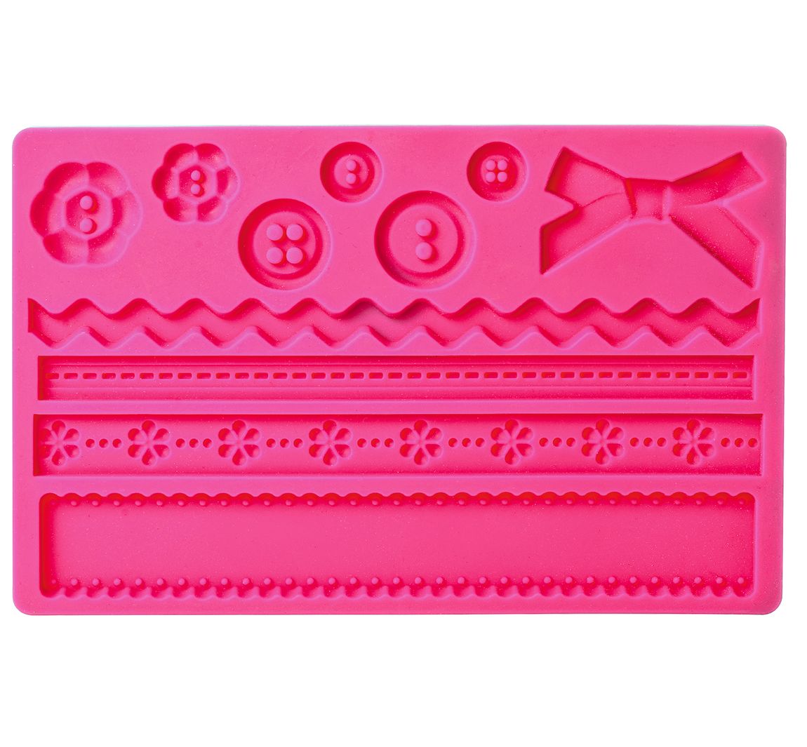 VBS Modellierform 'Knöpfe & Bordüren'