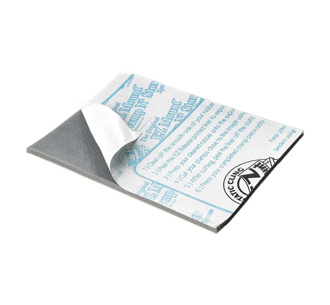 Montagematerial für Stempelgummis - Groß