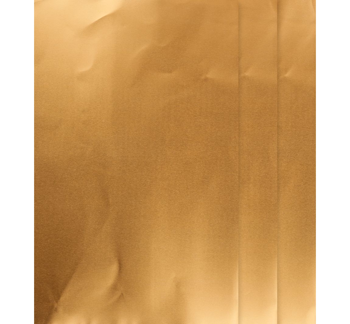 Prägefolie, 3 Stück - Gold/Gold