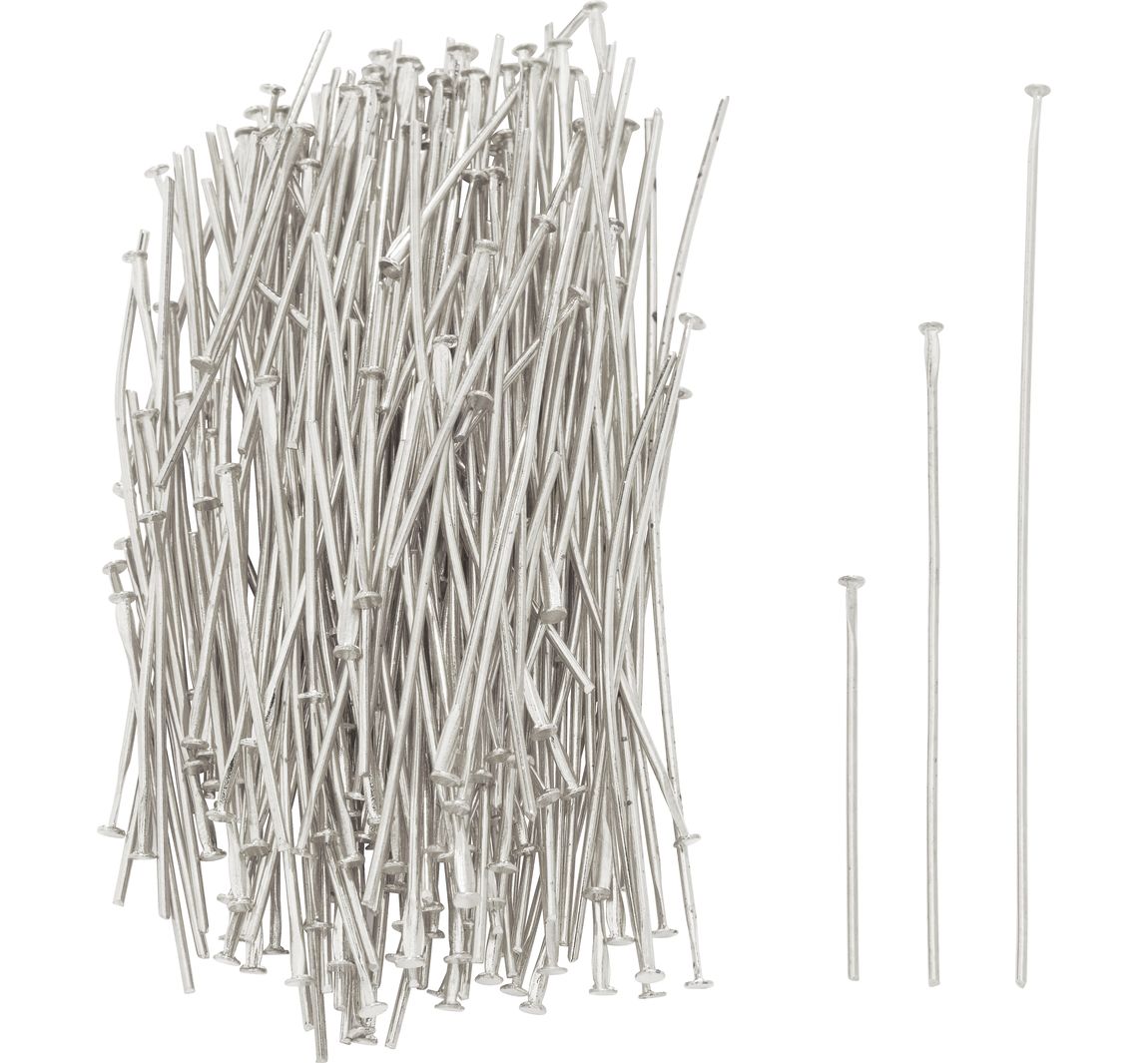 Stifte für Zauberperle, 150 Stk. - Silber