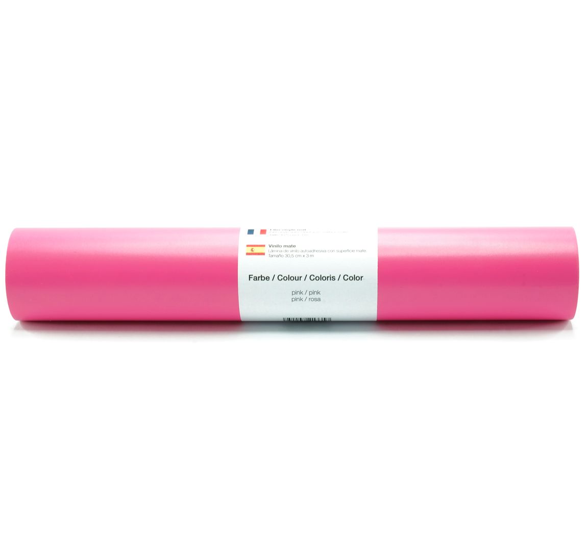 Selbstklebende Vinyl Folie - Pink-Matt