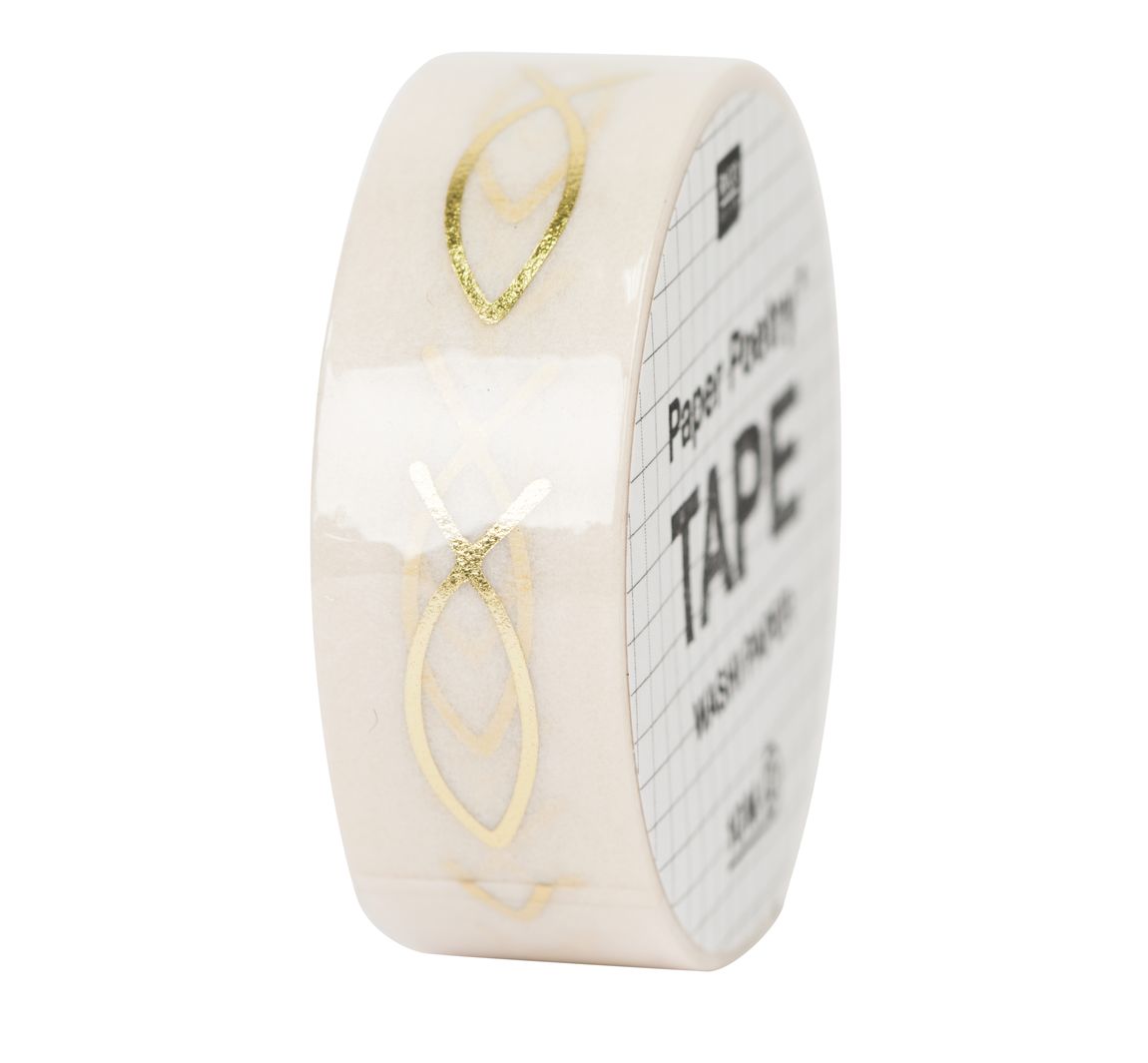 Washi Tape 'Fische Gold'