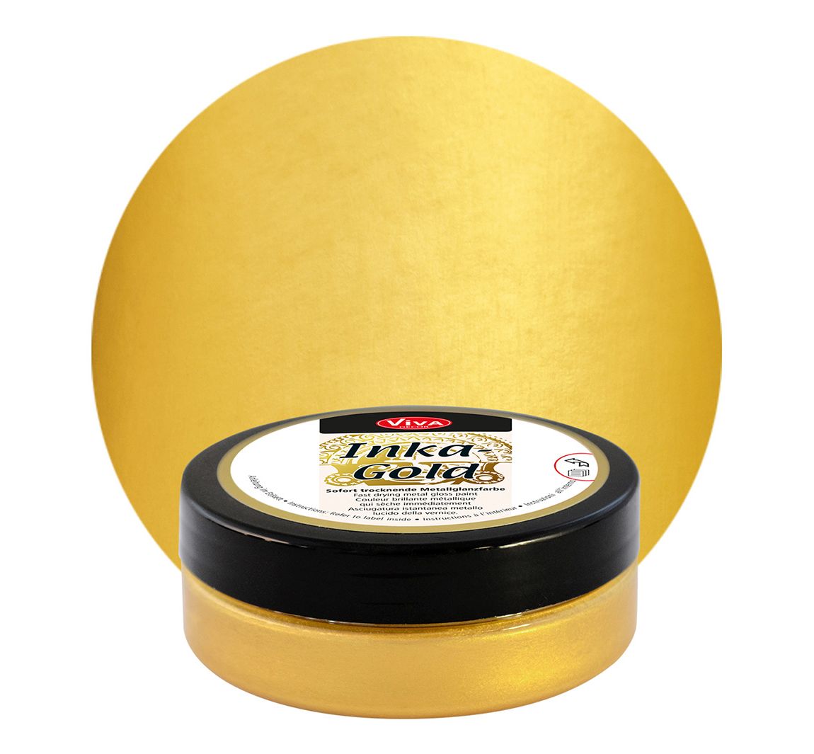 Viva Decor 'Inka Gold' - Gold