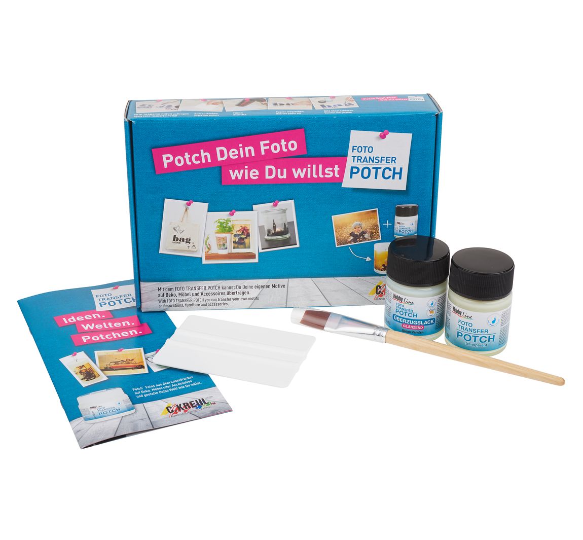 Foto Transfer Potch Set