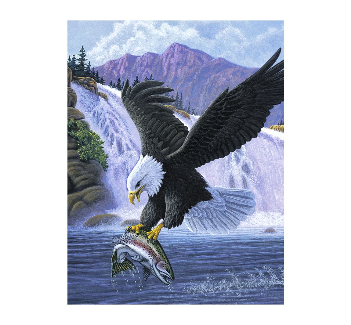 Malen nach Zahlen 'Sanctuary', 22 x 30 cm