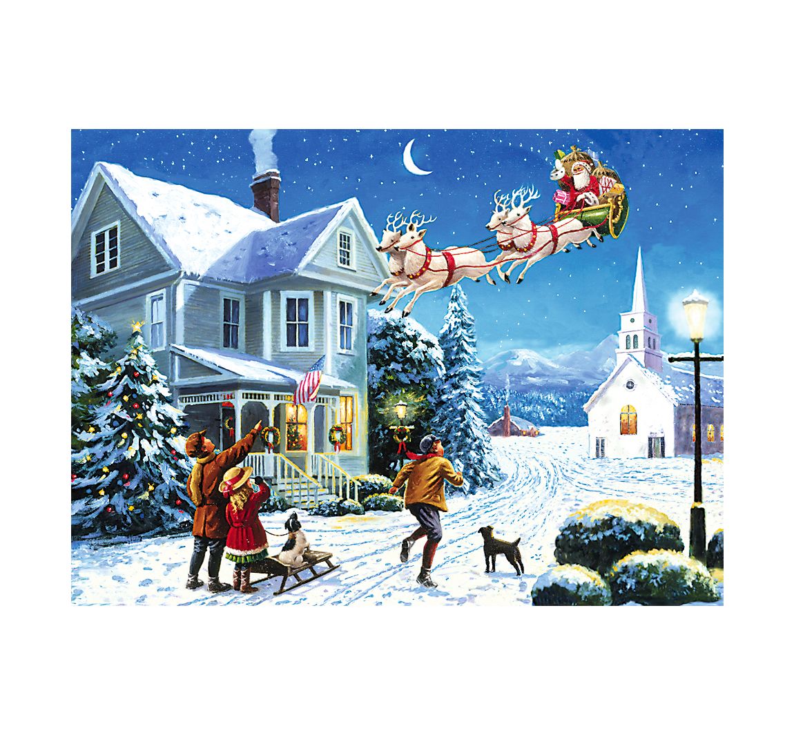 Malen nach Zahlen 'Santa Claus', 30 x 40 cm