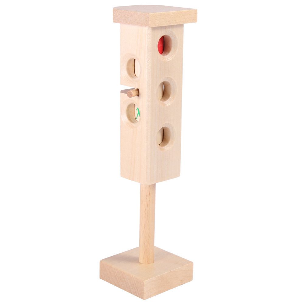 Ampel mit Fussgängeranzeige, 'spiel gut', Beck Holzspielzeug.