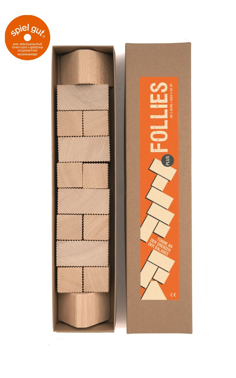 Lessing Follies Plus, Bauklötze und Geschicklichkeitsspiel.