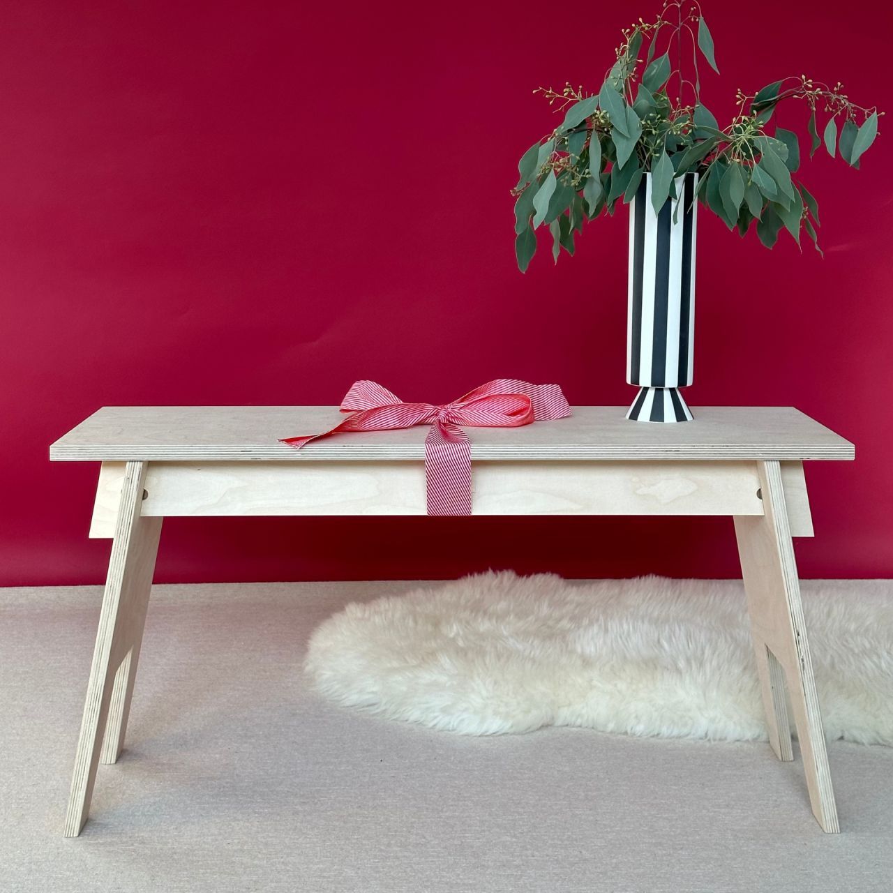 Holz Kinderhocker HARU LARGE Grimms