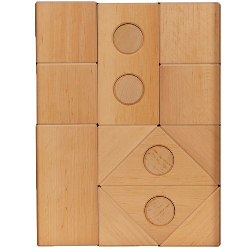 Holz Bauklötze Eschenholz, 'spiel gut', 1. Lage, Lautenbach.