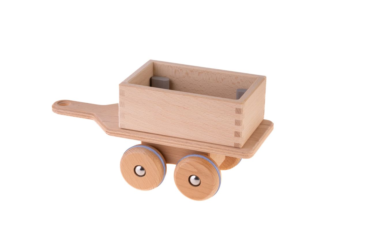 Dynamiko Anhänger Zweiachser f. Holz Traktoren