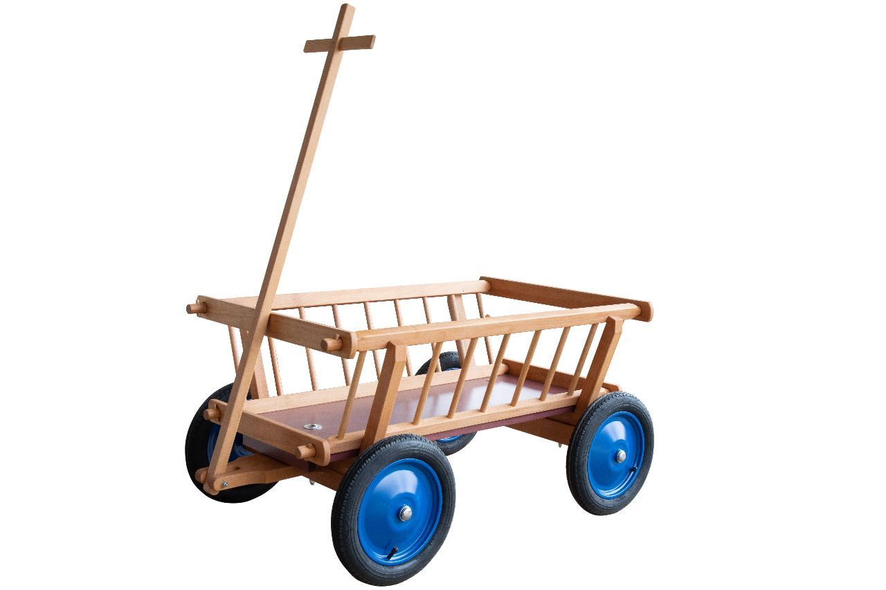 Leiterwagen Bollerwagen Holz groß, Lautenbach