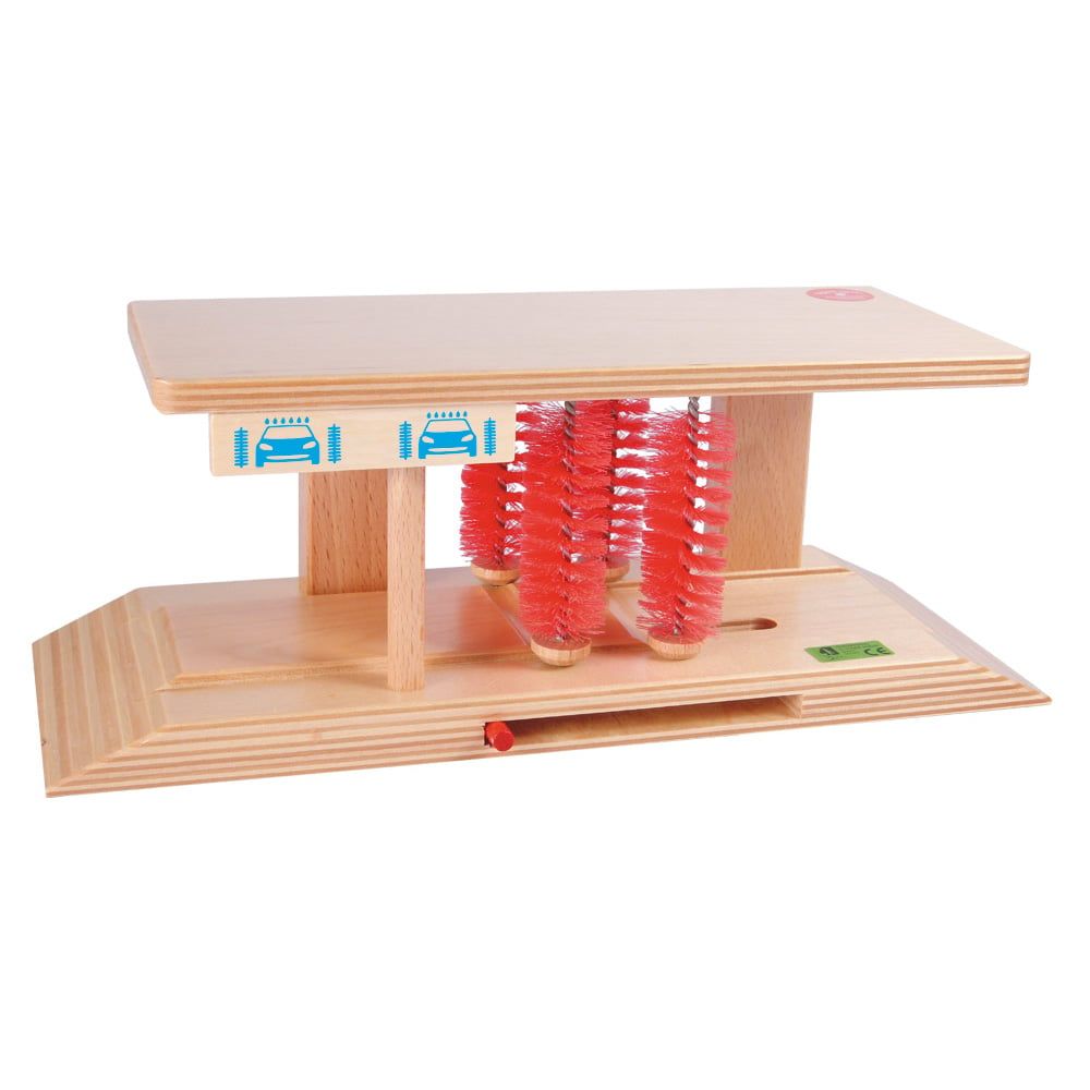 Waschanlage 'spiel gut', Holz Beck