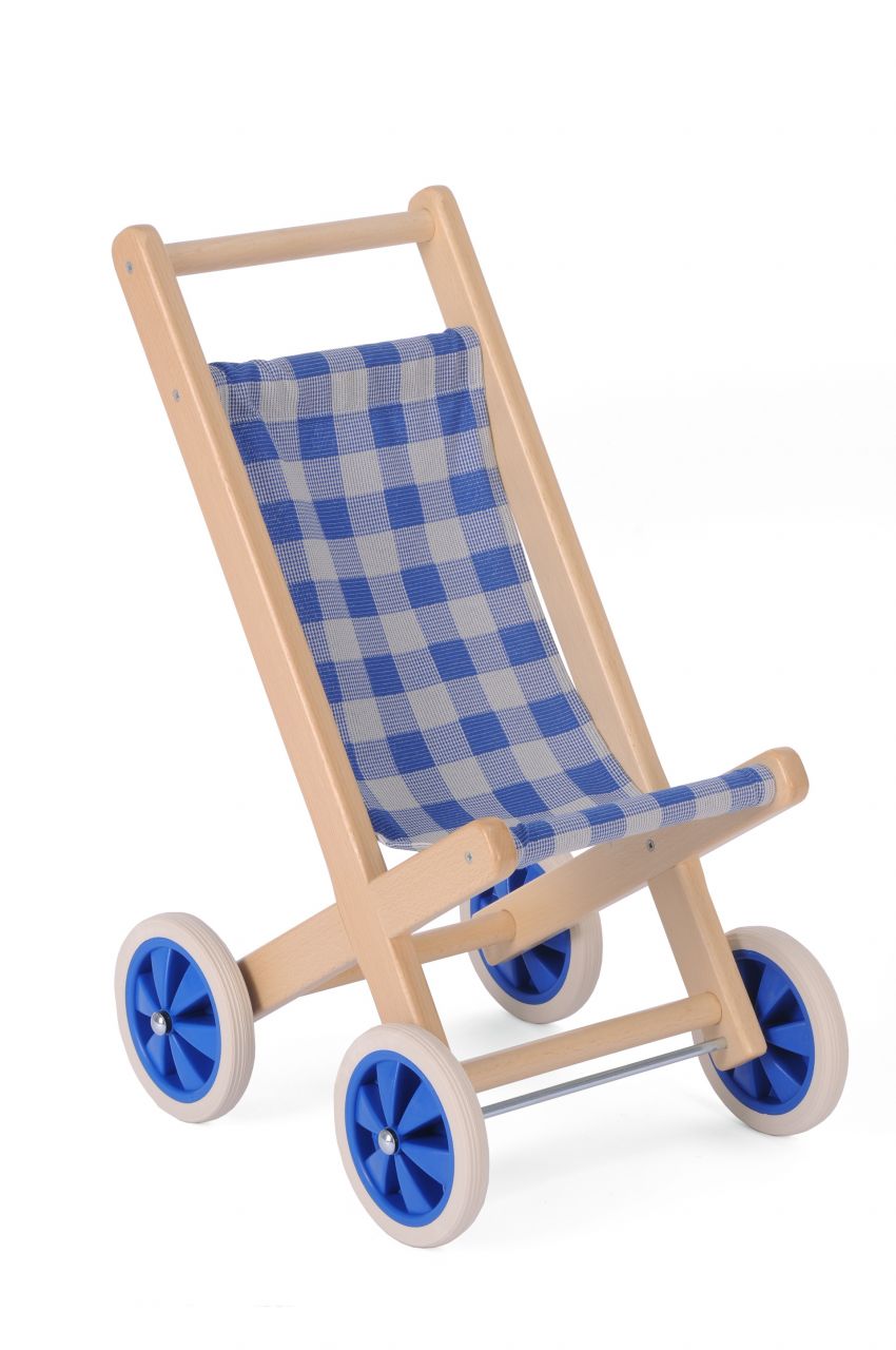 Holz Puppenbuggy, Bätz Holzspielwaren