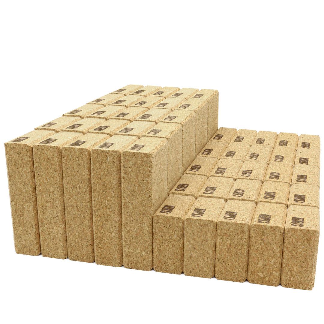 KORXX Cuboid S 50 Korkbauklötze mit Box